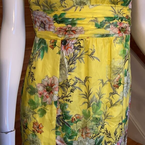 Anthropologie Sparrow Silky Floral Dress - Picture 5 of 6